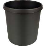 helit Papierkorb the firefighter, 18 Liter, PP, schwarz...