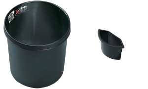 helit Abfall-Einsatz the collector , 2 Liter, schwarz (5171018)