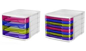 CEP Schubladenbox HAPPY, 8 Schübe, bunt (52535223)