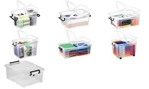 Ablagebox HW695 transparent STRATA 2006950110 HW695 20 Liter