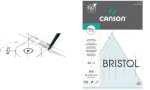 CANSON Zeichenkartonblock Bristol, DIN A3, 250 g/qm,...