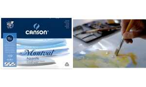 CANSON Zeichenpapierblock Montval , 180 x 250 mm, 300 g/qm (5297791)