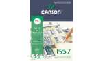 CANSON Zeichenpapierblock 1557, DIN A3, 180 g/qm, 30...