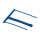 Fellowes Bankers Box Archivclip ProClip - Kunststoff, blau, 50er Pack