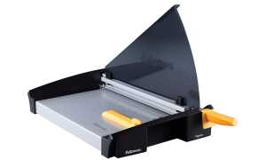 Fellowes Hebel-Schneidemaschine Pla sma, DIN A3, schwarz/gelb