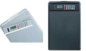 Alassio Klemmbrett, DIN A4, mit Tas chenrechner, schwarz (5315075)