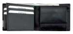 Alassio Geldbörse, Querformat, Lede r, schwarz...