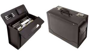 Alassio Pilotenkoffer ANCONA, Led er, schwarz (5317365)