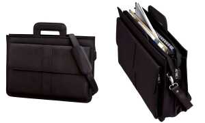 Alassio Aktentasche AVERSA, Leder imitat, schwarz (5317628)