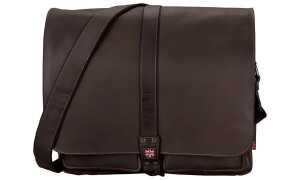 PRIDE&SOUL Umhängetasche MR. LIAM , aus Leder, dunkelbraun (5317663)