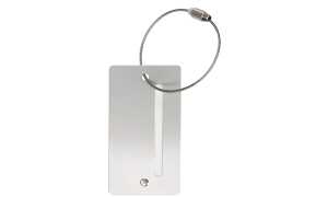 JSA Gepäckanhänger, aus Aluminium, mit Sichtfeld (5317673)