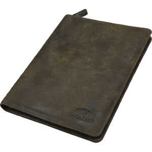 PRIDE&SOUL Schreibmappe, DIN A4, Le der, braun (5317814)