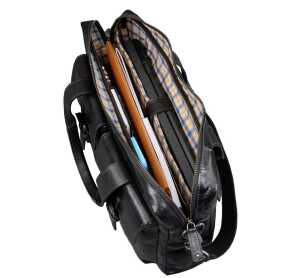 PRIDE&SOUL Notebook-Tasche REAL ME , Leder, schwarz (5317975)