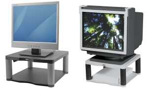 Fellowes Monitorständer Premium, we iß (5321717)