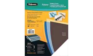 Fellowes Deckblätter Fantasie - A4, PP, transparent/matt, 100 Stück