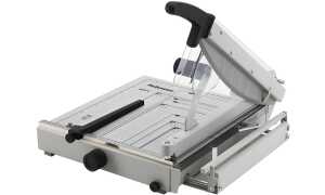 Fellowes Hebel-Schneidemaschine Ast ro, DIN A4, silber (5362213)