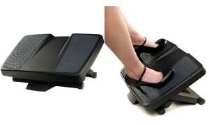 Fellowes Fußstütze Professional Ser ies Profi, schwarz (5367001)