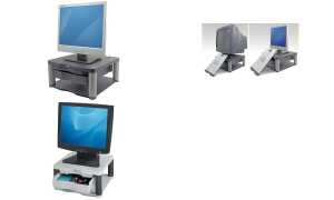 Fellowes Monitorständer Premium Plu s, schwarz (5391695)