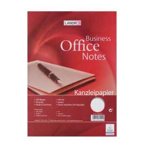 Landré Kanzleipapier Office A4 80 g/m², kariert, 500 Bogen pro Packung