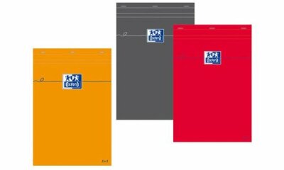 Oxford Notizblock, 74 x 105 mm, kar iert, 80 Blatt, orange (5401477)