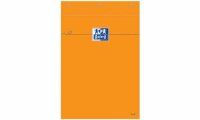 Oxford Notizblock, 210 x 315, karie rt, 80 Blatt, orange...