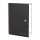 Office Black n Red Spiralbuch A4 liniert, 70 Blatt, Hardcover, 5er