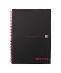 Office Black n Red Spiralbuch A5 liniert, 70 Blatt,...