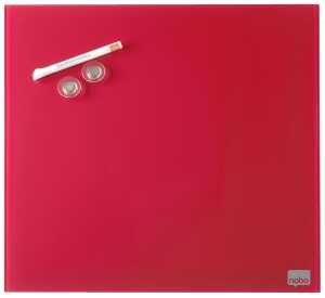 nobo Glas-Magnettafel Diamond, (B)4 50 x (H)450 mm, rot (5533955)