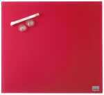 nobo Glas-Magnettafel Diamond, (B)4 50 x (H)450 mm, rot...