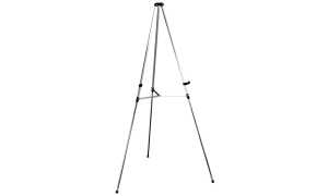 nobo Teleskop-Aufsteller für Tafel, weißalumimium (5539504)