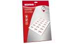 Kores Universal-Etiketten, 70 x 42, 3 mm, weiß, 25...