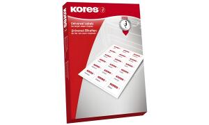Kores Universal-Etiketten, 105 x 41 mm, weiß, 100 Blatt (5620416)