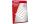 Kores Universal-Etiketten, 70 x 42, 3 mm, rot, 100 Blatt (5620455)