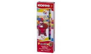 Kores Kinderknete PLASTILINA, 10 Farben in Faltschachtel (5634010)