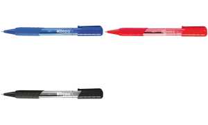 Kores Druckkugelschreiber K-PEN K6, schwarz, M (5637621)
