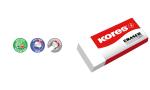 Kores Kunststoff-Radierer KE30, ( B)40 x (T)21 x (H)10 mm...