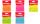 Kores Haftnotizen NEON, 75 x 75 m m, blanko, neon-pink (5647085)