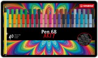 STABILO Pen 68 40er Metalletui „ARTY"