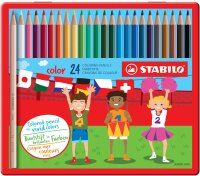 STABILO color 24er Metalletui