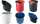 helit Papierkorb the german line, 18 Liter, PE, blau (5690602)