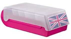 helit Lernkartei the beebox, A7, himbeer-transluzent (5690668)