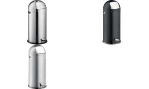 helit Tret-Abfalleimer the step do me, 52 Liter, silber (5690780)