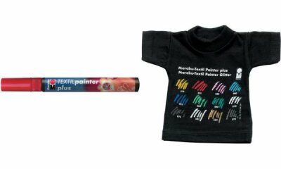 Marabu Textilmarker Textil Painter Plus, kirschrot (57200032)