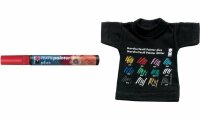 Marabu Textilmarker Textil Painter Plus, kirschrot...