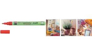 Marabu Acrylmarker Deco Painter ma tt, schwarz (57200115)