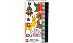 Marabu Window Color Set LAMA, 10 x 25 ml (57202073)