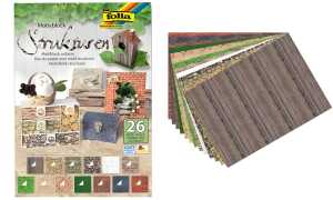 folia Motivblock Strukturen, 240 x 340 mm, 26 Blatt (57905025)