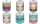 folia Deko-Klebeband Washi-Tape HOT FOIL ROSEGOLD, 4er Set (57905094)