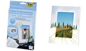 Fotorahmen Pappe weiß FOLIA 2333/2 166x216mm 2St