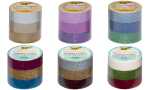 folia Deko-Klebeband Glitter Tape , silber/hellgold/gold...